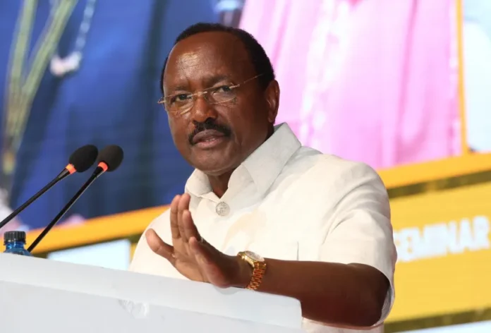 A picture of former Vice President Kalonzo Musyoka during a past event. Photo/Courtesy