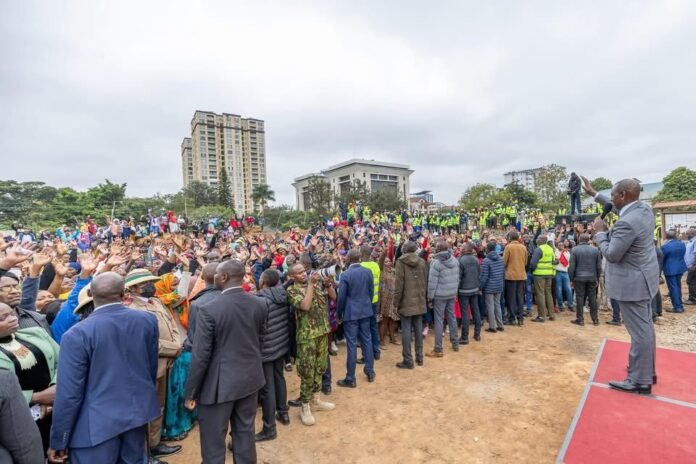 Ruto in Kilimani