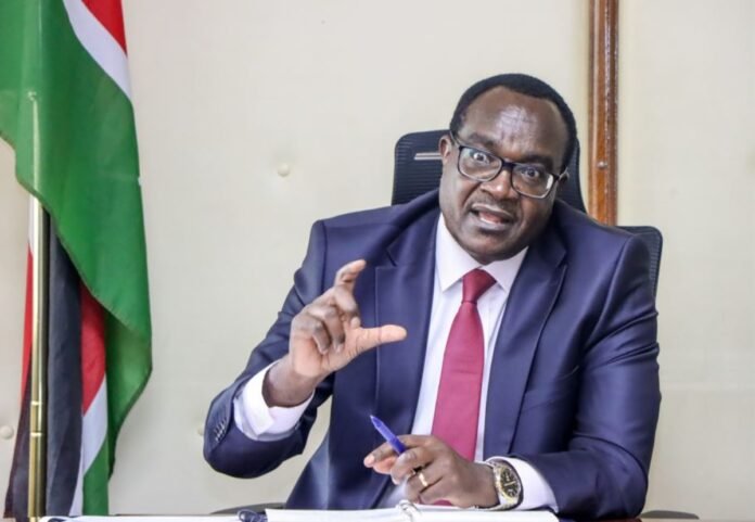 Education Cabinet Secretary Julius Ogamba.