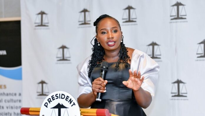 Former Law Society of Kenya President Faith Odhiambo.