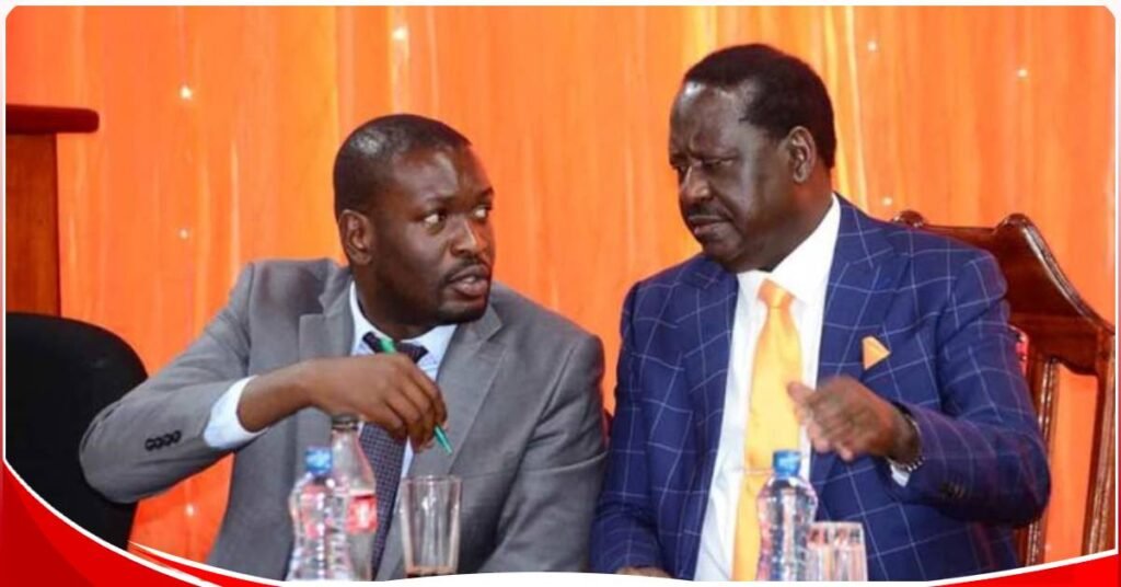 ODM SG and Nairobi Senator Edwin Sifuna.