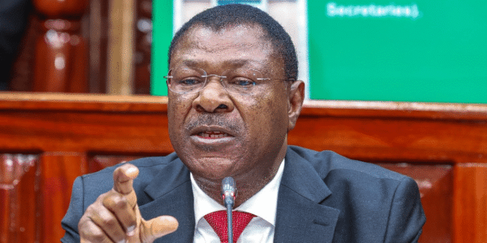 Moses Wetangula National Assembly Speaker Moses Wetangula