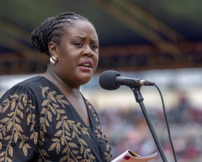The late Raila Odinga's late sister Winnie Odinga.