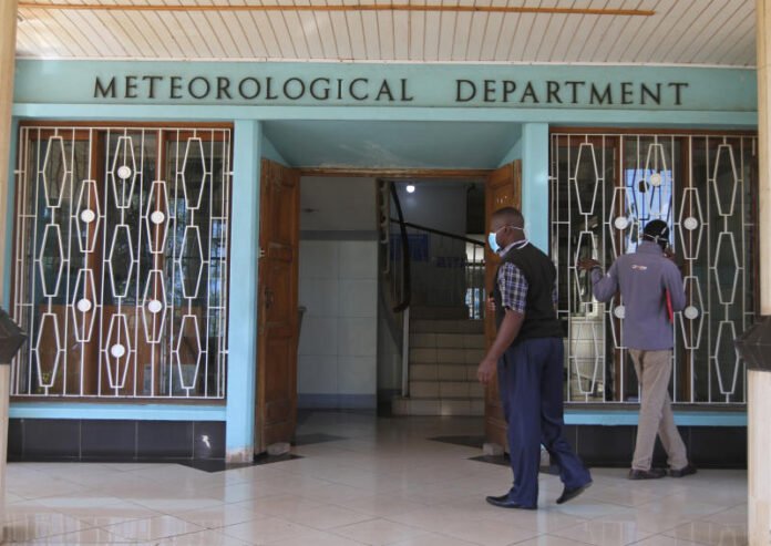 Kenya Met Kenya Meteorological Department issues weekly forecast showing rains in southern regions and hot daytime temperatures across the country.
