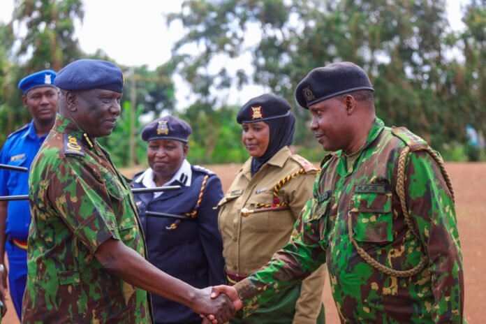 Inspector General Douglas Kanja conducts road safety assessment on Nairobi-Nakuru, Nairobi-Nanyuki, and Nairobi-Mombasa highways ahead of the festive season, urging motorists to drive responsibly.