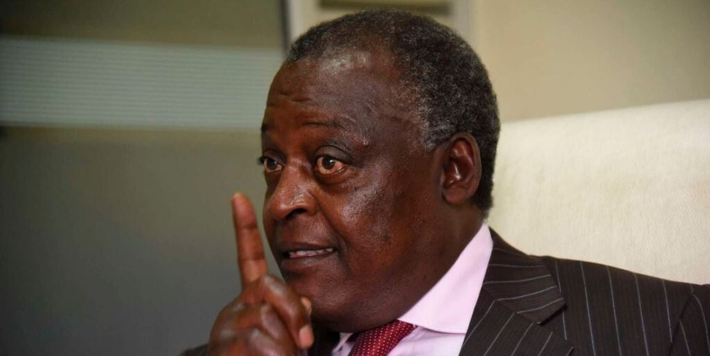 Veteran Kenyan politician Cyrus Jirongo at a past public event; he will be laid to rest on December 30, 2025, following his death in a road accident along the Nairobi–Nakuru Highway.