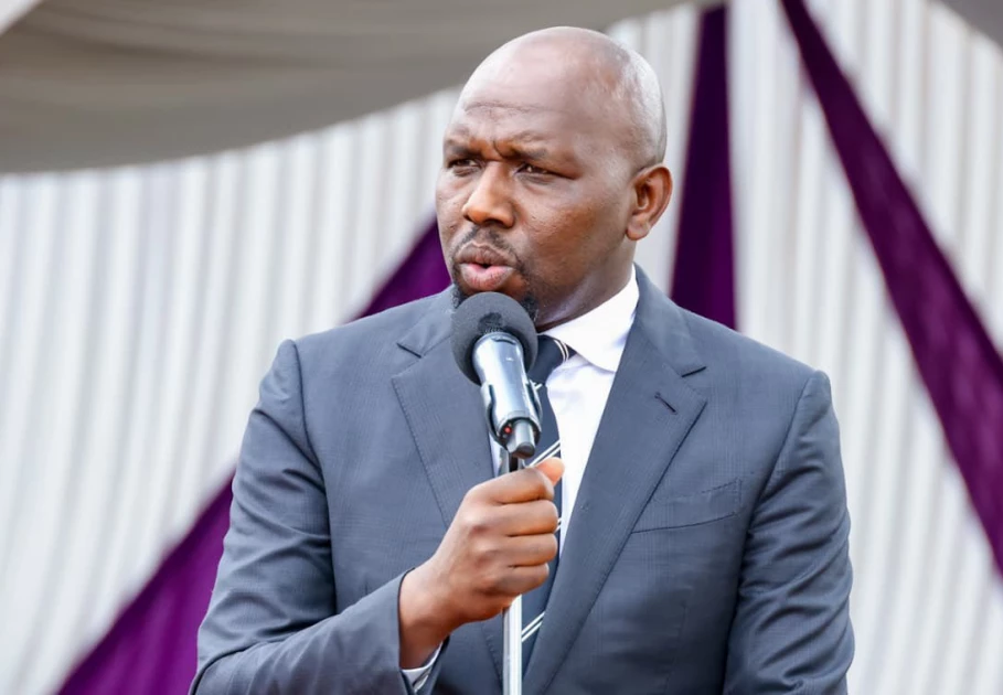 Interior Cabinet Secretary Kipchumba Murkomen. Photo/Courtesy