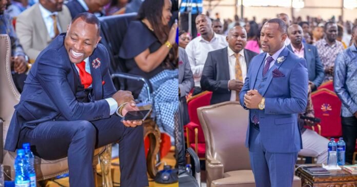 Radio personality and JCM Bishop Muthee Kiengei faces criticism for endorsing President William Ruto, drawing debate over religion and politics, while pledging loyalty to ODM leader Dr. Oburu Oginga. Photo/ Courtesy