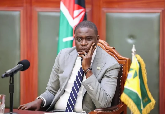 Nairobi Governor Johnson Sakaja.