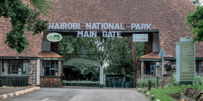 Entrance to the Nairobi National Park. Photo/KWS