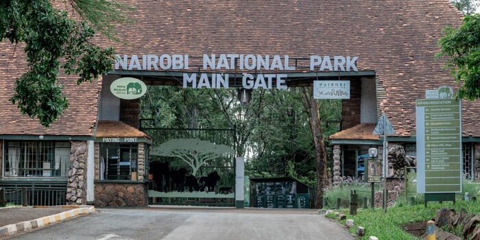 Entrance to the Nairobi National Park. Photo/KWS