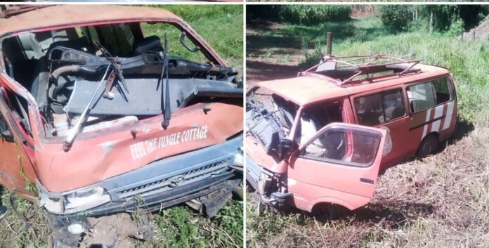 625003966_890103393885047_8877659231291393439_n Several pupils were injured after a school van overturned along Charity Road in Endarasha, Nyeri County.