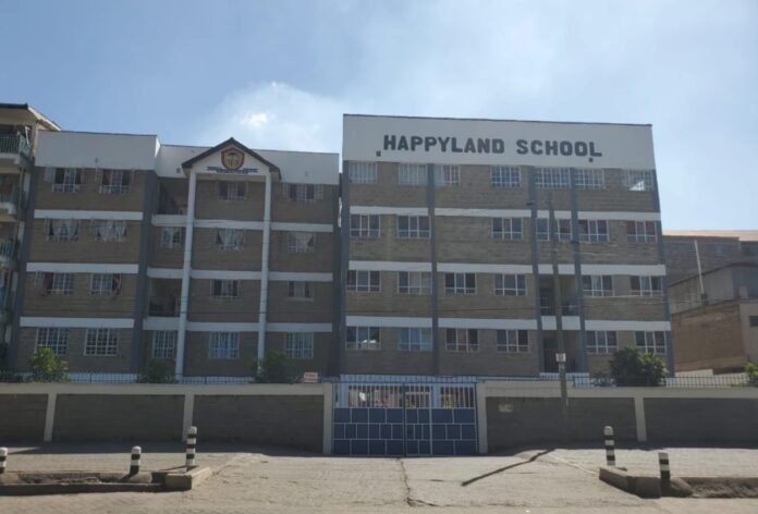 The Happyland Preparatory School in Buruburu.