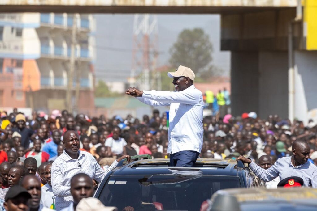 President William Ruto addressing Kenyans at Kondele, Kisumu on January 30, 2026.