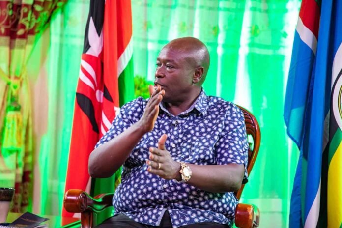 Former Deputy President Rigathi Gachagua in a past interview.