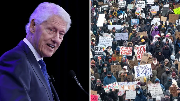 Bill-Clinton-ICE-Protest-In-Minneapolis Bill Clinton Says Trump “Lied” About ICE Shooting That Killed Alex Pretti; “If We Give Our Freedoms Away After 250 years, We Might Never Get Them Back”