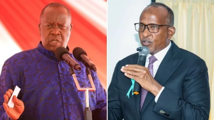 Jubilee deputy leader Fred Matiang’i has dismissed CS Aden Duale’s claims over CBC, blaming poor leadership and chaotic implementation.