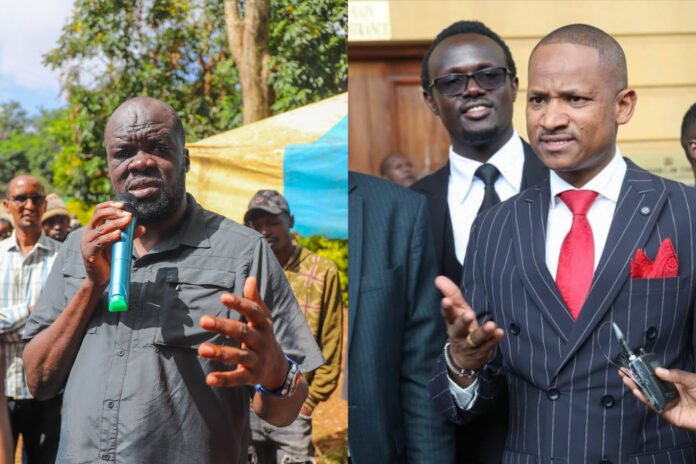 FotoJet-1 Embakasi East MP Babu Owino and Kileleshwa Ward MCA Robert Alai
