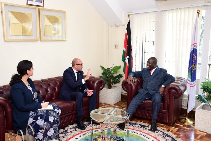 G-oUDWxbQAASC-k DPP Ingonga hosts Egyptian Envoy to advance international prosecutorial collaboration