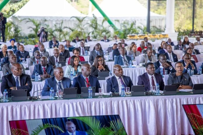 G7zssyCXcAAheBC A section of governors during the 12th ordinary session of the National and County Governments Coordinating Summit, chaired by President William Ruto at State House, Nairobi on December 10, 2025.
