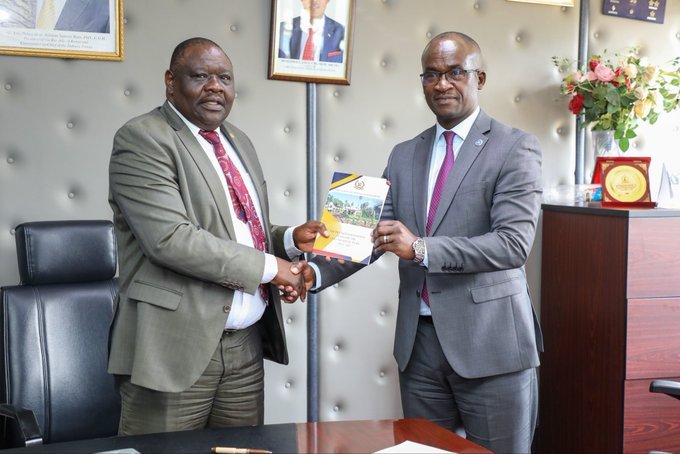 G_B7XYCWMAAAiwz heads of Directorates, Formations, and Regions at the Directorate of Criminal Investigations (DCI) formally signed performance contracts for the financial year 2025/2026 at the DCI Headquarters