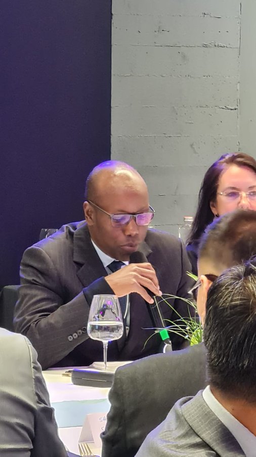 G_NeQk-XsAA7sS3 Trade CS Lee Kinyanjui attended an ocean investment meeting in Davos, Switzerland, where hereinforced Kenya’s commitment to turning ambition into action and building global partnerships that unlock sustainable financing.