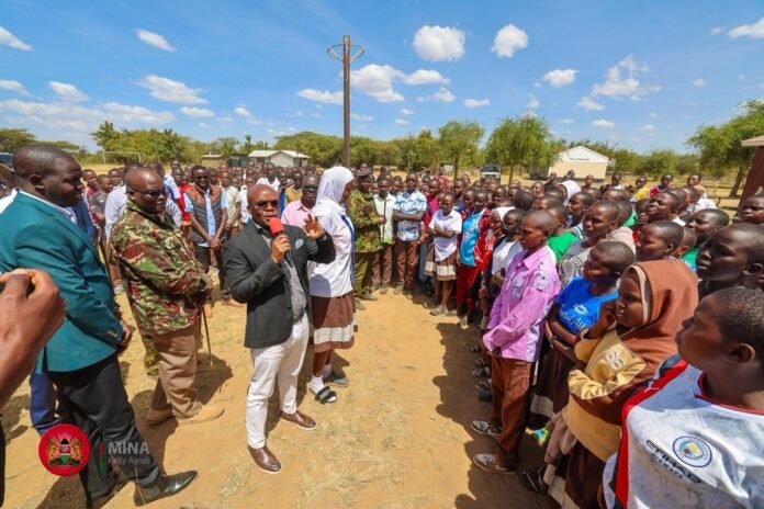 G_bTB1KbsAAi_WV Interior PS Raymond Omollo says peace efforts in Mogotio are bearing fruit as the government rolls out new administrative units, youth jobs, housing projects and education support in Baringo County.