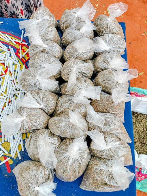 G_uCGmwWYAAxWTS Police in Kilifi arrested two suspects and recovered 220 rolls and nine kilogrammes of suspected cannabis following a tip-off from the public.