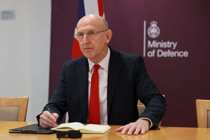 Gy-A5LDXsAAQM0p UK Defence Secretary John Healey has said Vladimir Putin should be arrested and held accountable for war crimes in Ukraine