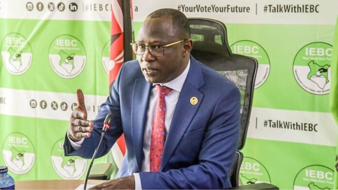 IEBC Chair Erastus Edung Ethekon