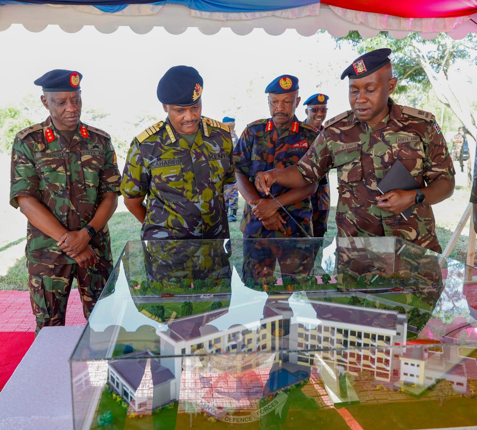 KDF Begins Construction of New Officers’ Housing Project in Karen