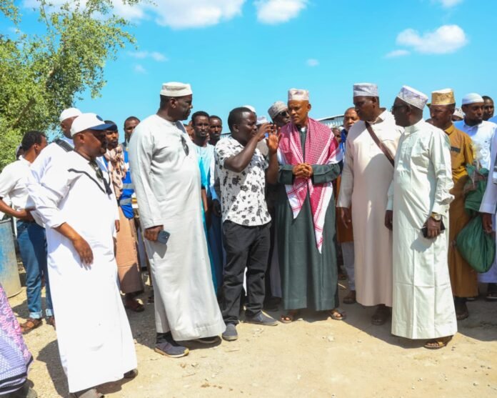 IMG_4367 DCI Mohamed Amin during his Marsabit County security tour, pledging decisive action against drug and substance abuse in Kenya.