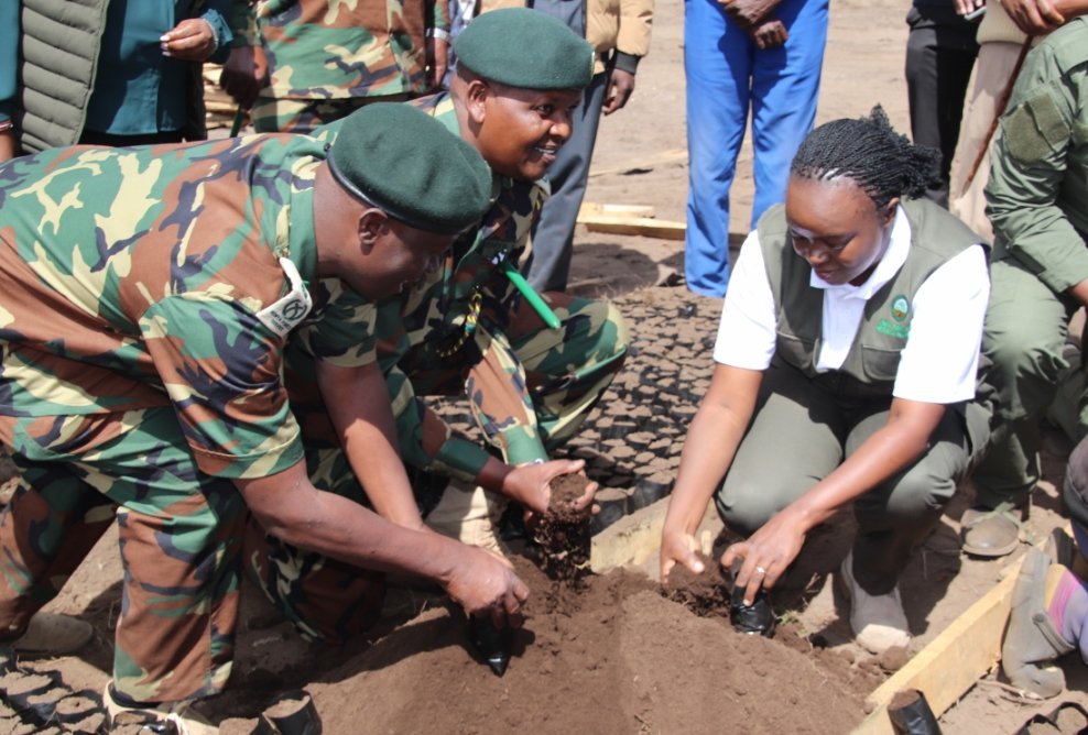 CS Deborah Barasa visits Kinale Forest Nursery, urging forest stations nationwide to ramp up seedling production and boost Kenya’s tree-planting efforts.
