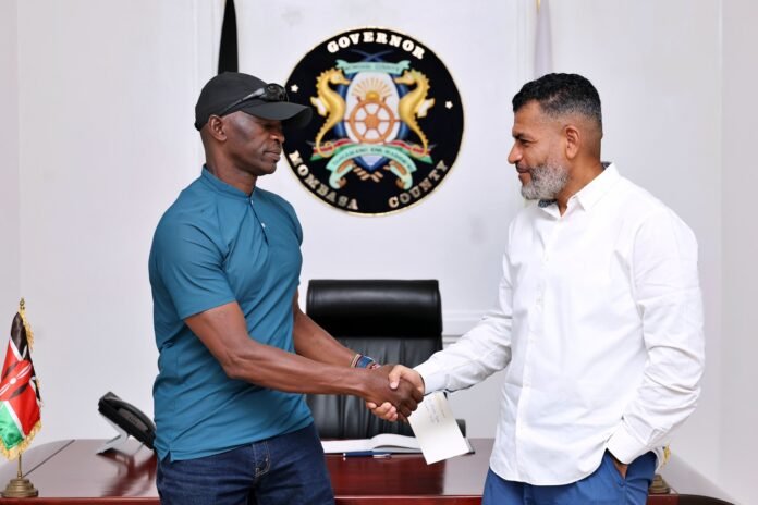 IMG_4516 Maurice Ogeta, former bodyguard and security advisor to Raila Odinga, appointed as Mombasa County Security Advisor by Governor Abdulswamad Nassir.