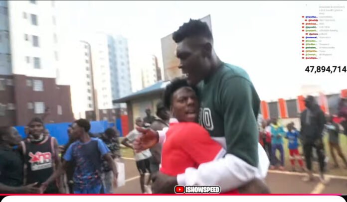 IMG_4809 YouTube star iShowSpeed toured President Ruto’s Mukuru Affordable Housing Project in Nairobi, spotlighting a development set to deliver 10,000 housing units.