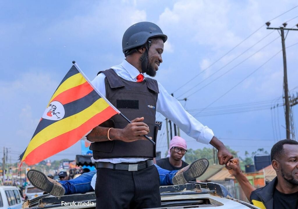 Bobi Wine campaigning ahead of Uganda 2026 presidential election