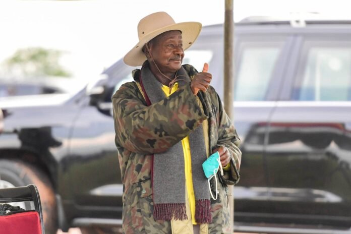 Yoweri museveni President Yoweri Museveni campaigning ahead of Uganda 2026 presidential election
