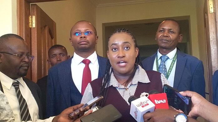 Mercy Kinyua Acting Deputy Registrar Mercy Kinyua.