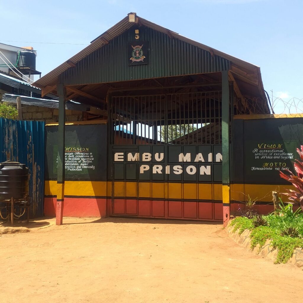 Embu main prison entrance 