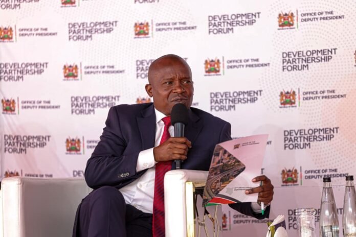 WhatsApp-Image-2026-01-14-at-09.55.14-1 Deputy President Kithure Kindiki speaking on Wednesday, January14, 2025 when he co-chaired the 14th Development Partners Forum at the Official Residence in Karen, Nairobi. (DPPS)