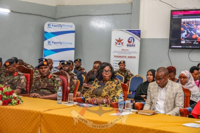 WhatsApp-Image-2026-01-29-at-21.41.05 The Military Wives Association of Kenya (MWAK), in partnership with the Family Group Foundation, on 28 January 2026 commissioned the Fourth Construction Skills Development Training Programme dubbed “Tufuzu” at Embakasi Garrison.