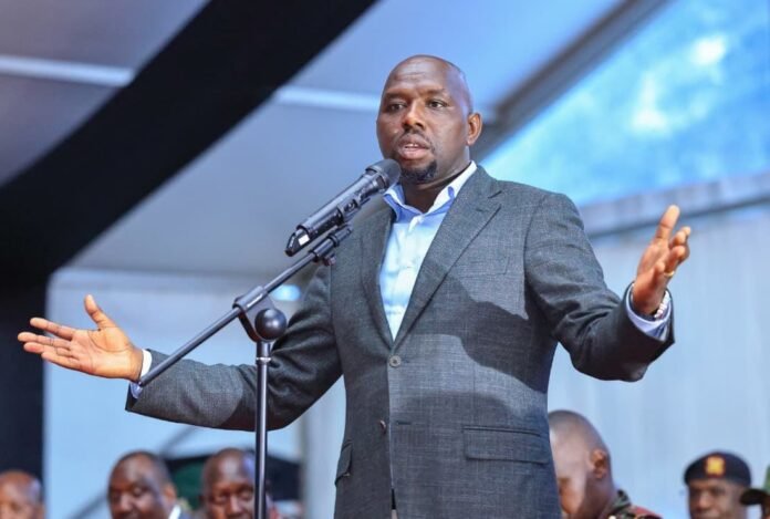 Interior Cabinet Secretary Kipchumba Murkomen. Photo/Courtesy
