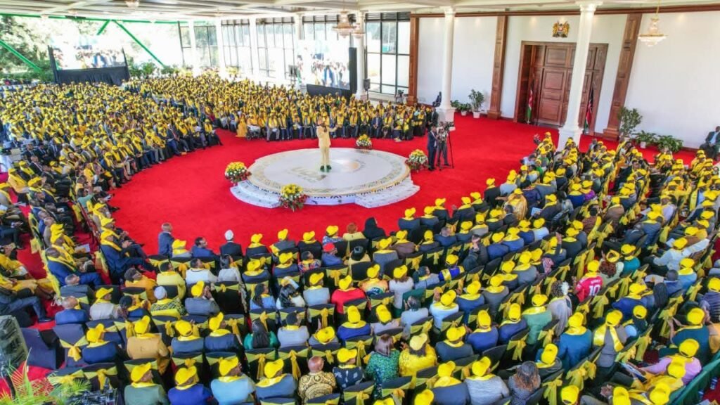 A section of UDA elected leaders during a meeting at State House on January 26, 2026.