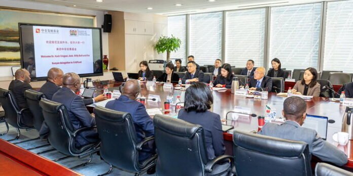 g_qtxlww8aaegsk A Kenyan delegation led by Foreign Affairs PS Korir Sing'Oei attending a high-level meeting in China on Tuesday, January 27, 2026