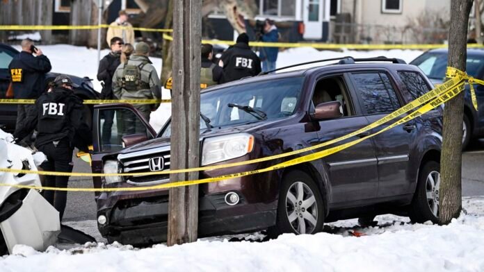 gettyimages-2255109761 ICE Shooting Sparks Protests After Woman Killed in Minneapolis