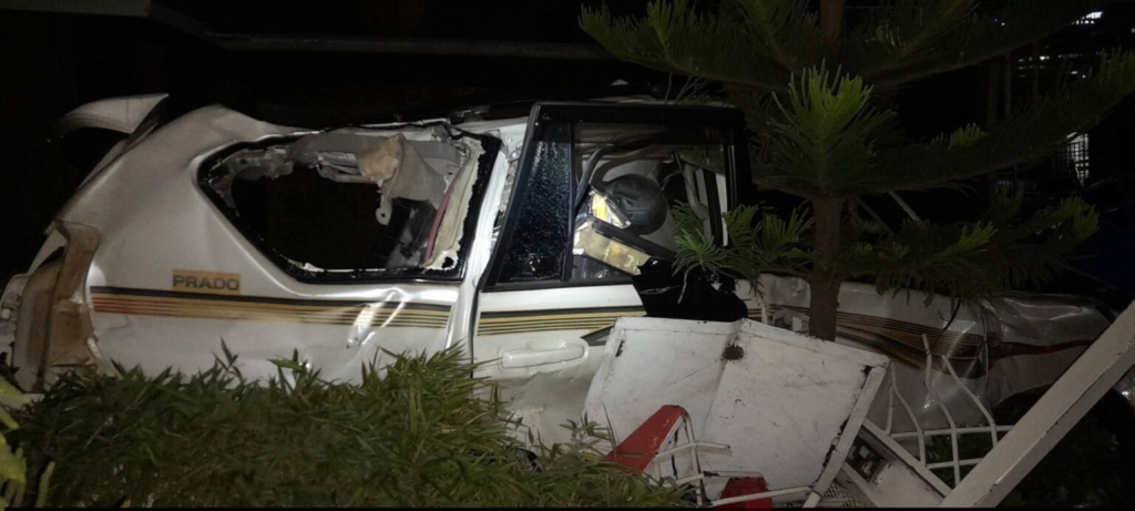 The aftermath of Wamatangi's business demolition.