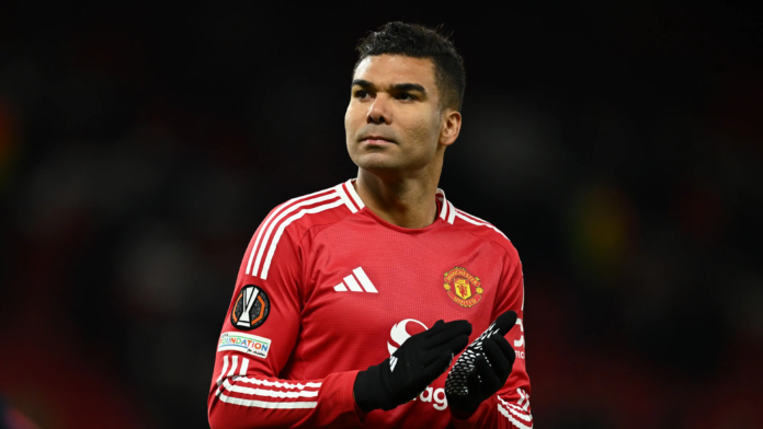 image Manchester United midfielder Casemiro