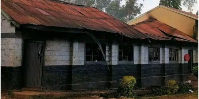 matungulu-boys_0 One of three dormitories that were burned to ashes in the Monday morning incident on January 26, 2026.
