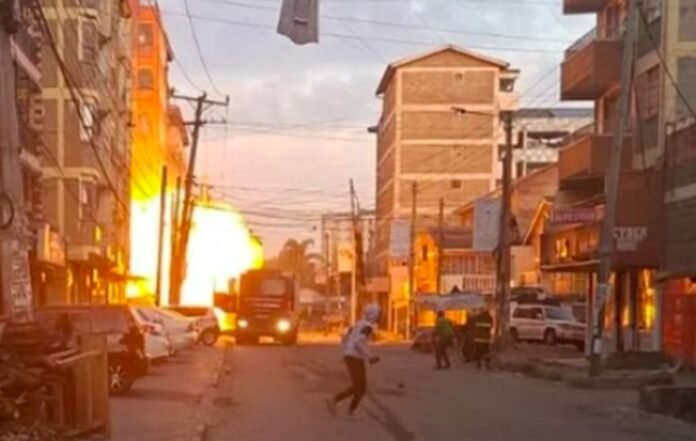 Donholm fire.
