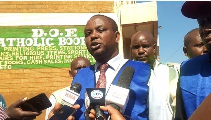 Francis Ndwiga, CEC, Roads, Transport, Infrastracture, Logistics and Energy. Image/ Olive Ndiwgax